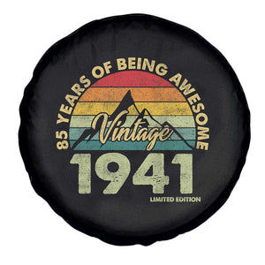 85th Birthday Spare Tire Cover Vintage 1941 Limited Edition 85 Year Old Gift