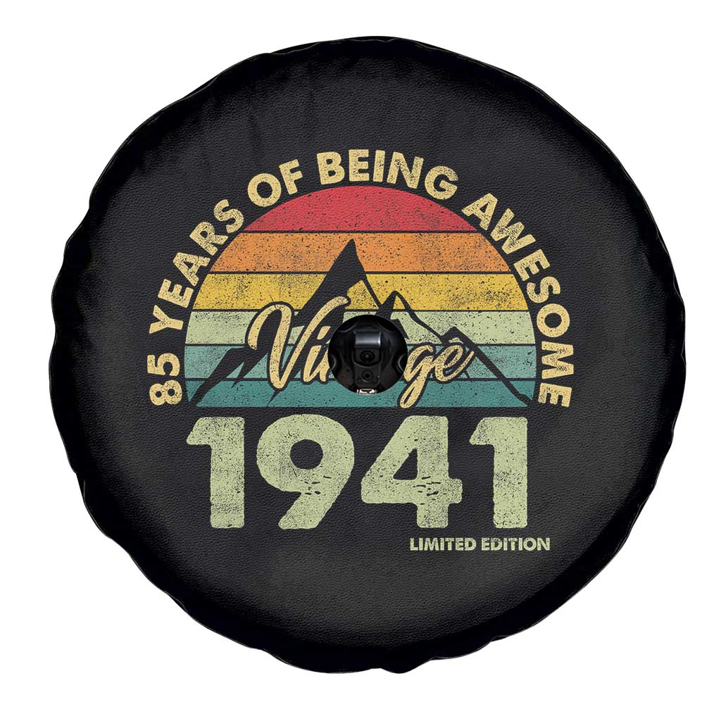 85th Birthday Spare Tire Cover Vintage 1941 Limited Edition 85 Year Old Gift