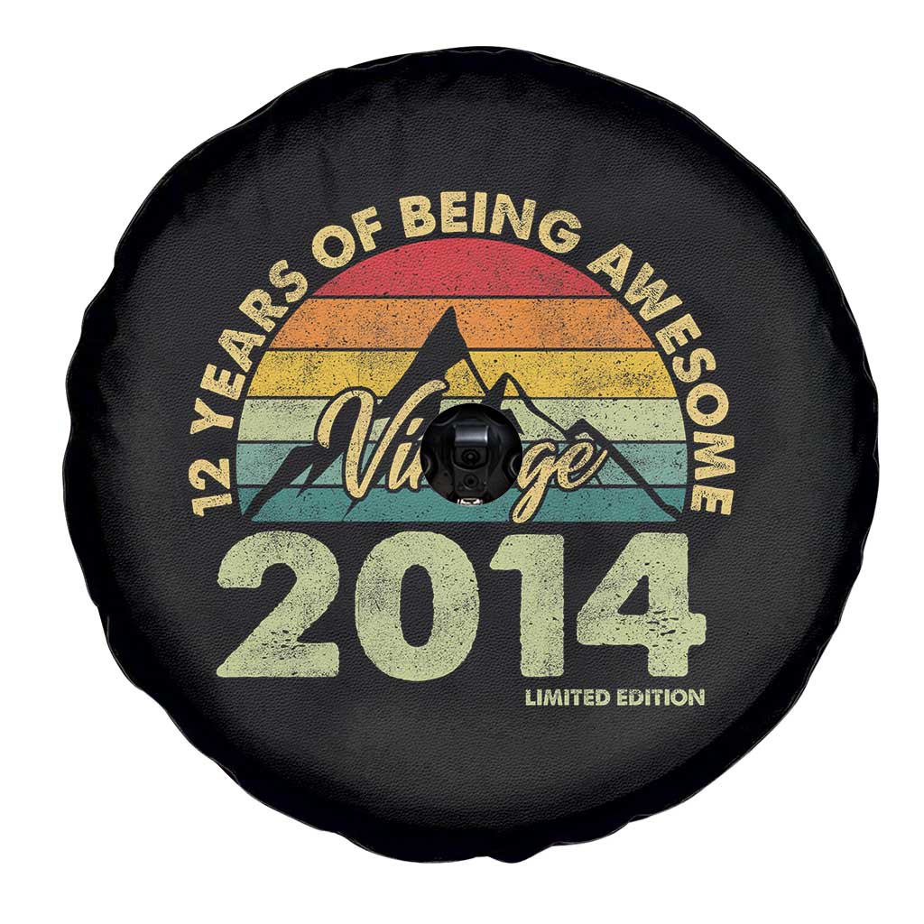 12th Birthday Spare Tire Cover Vintage 2014 Limited Edition 12 Year Old Gift