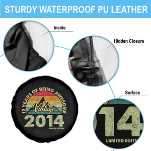 12th Birthday Spare Tire Cover Vintage 2014 Limited Edition 12 Year Old Gift
