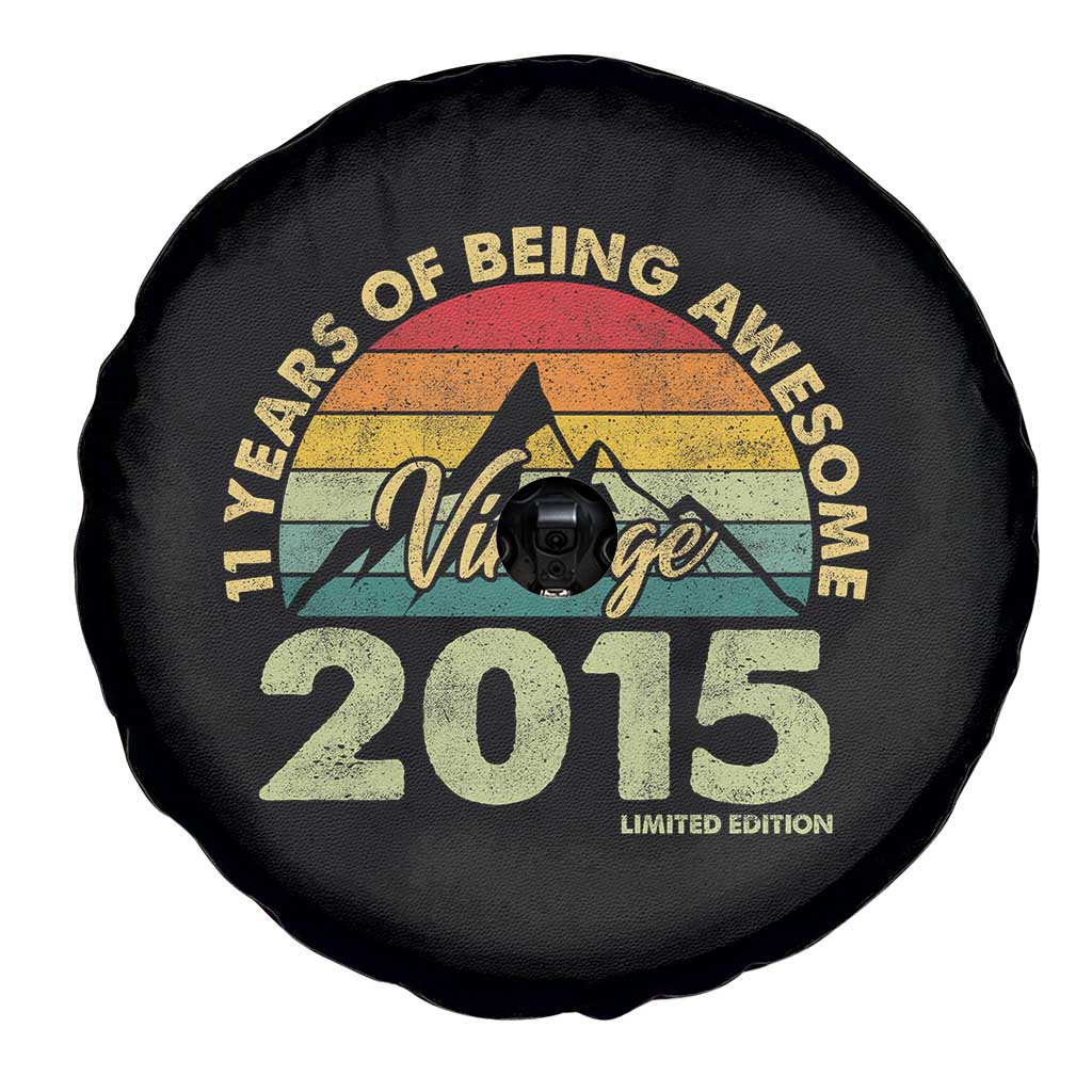 11th Birthday Spare Tire Cover Vintage 2015 Limited Edition 11 Year Old Gift