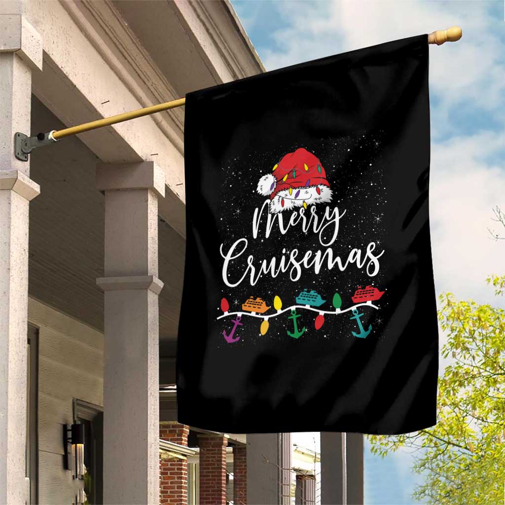 Merry Cruisemas Garden Flag Family Christmas Cruise Holiday Trip TS10 Print Your Wear