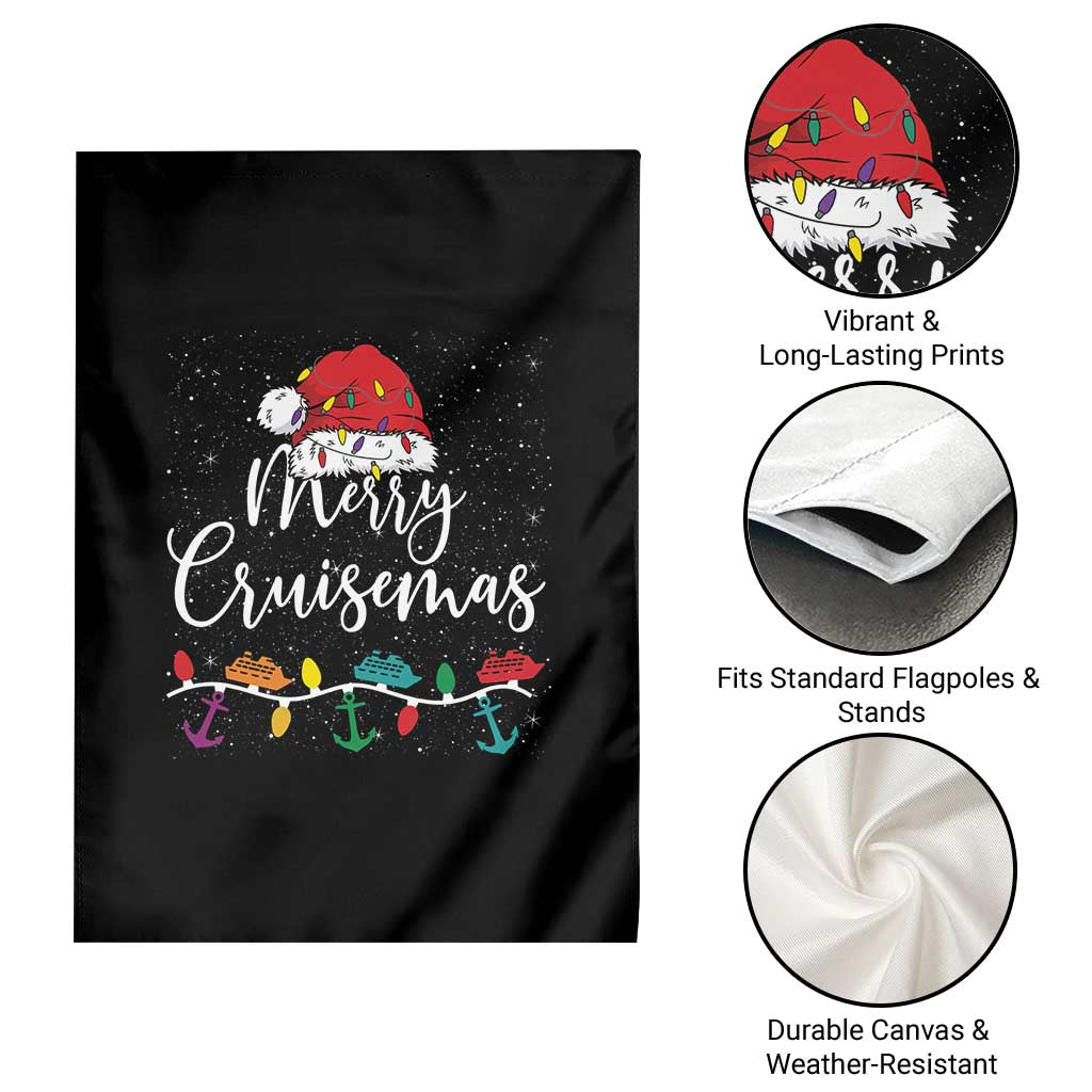 Merry Cruisemas Garden Flag Family Christmas Cruise Holiday Trip TS10 Print Your Wear