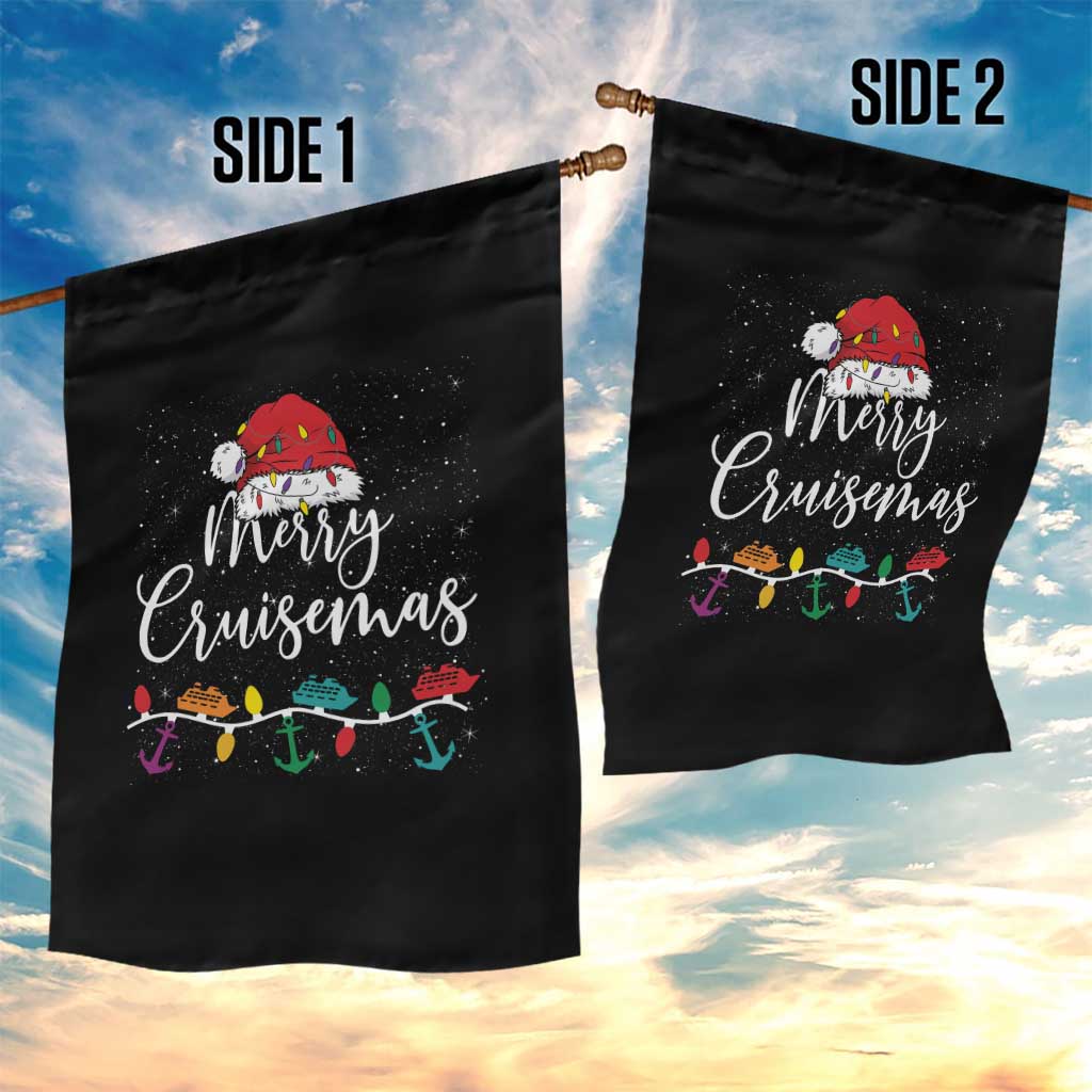 Merry Cruisemas Garden Flag Family Christmas Cruise Holiday Trip TS10 Print Your Wear