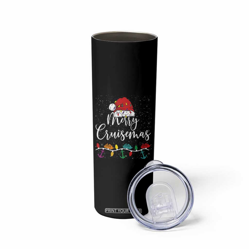 Merry Cruisemas Skinny Tumbler Family Christmas Cruise Holiday Trip TS10 Print Your Wear