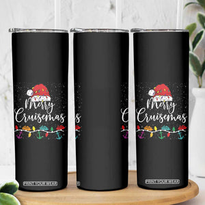 Merry Cruisemas Skinny Tumbler Family Christmas Cruise Holiday Trip TS10 Print Your Wear
