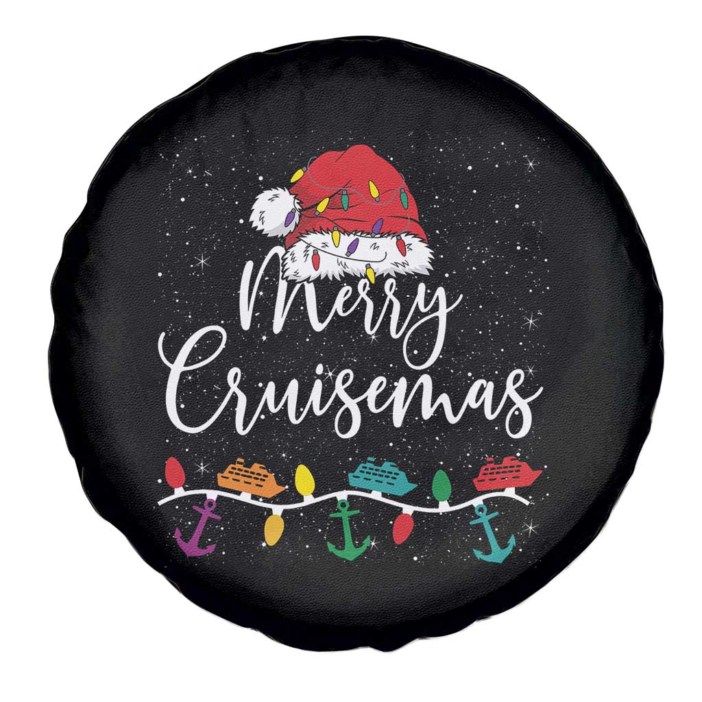 Merry Cruisemas Spare Tire Cover Family Christmas Cruise Holiday Trip TS10 Print Your Wear