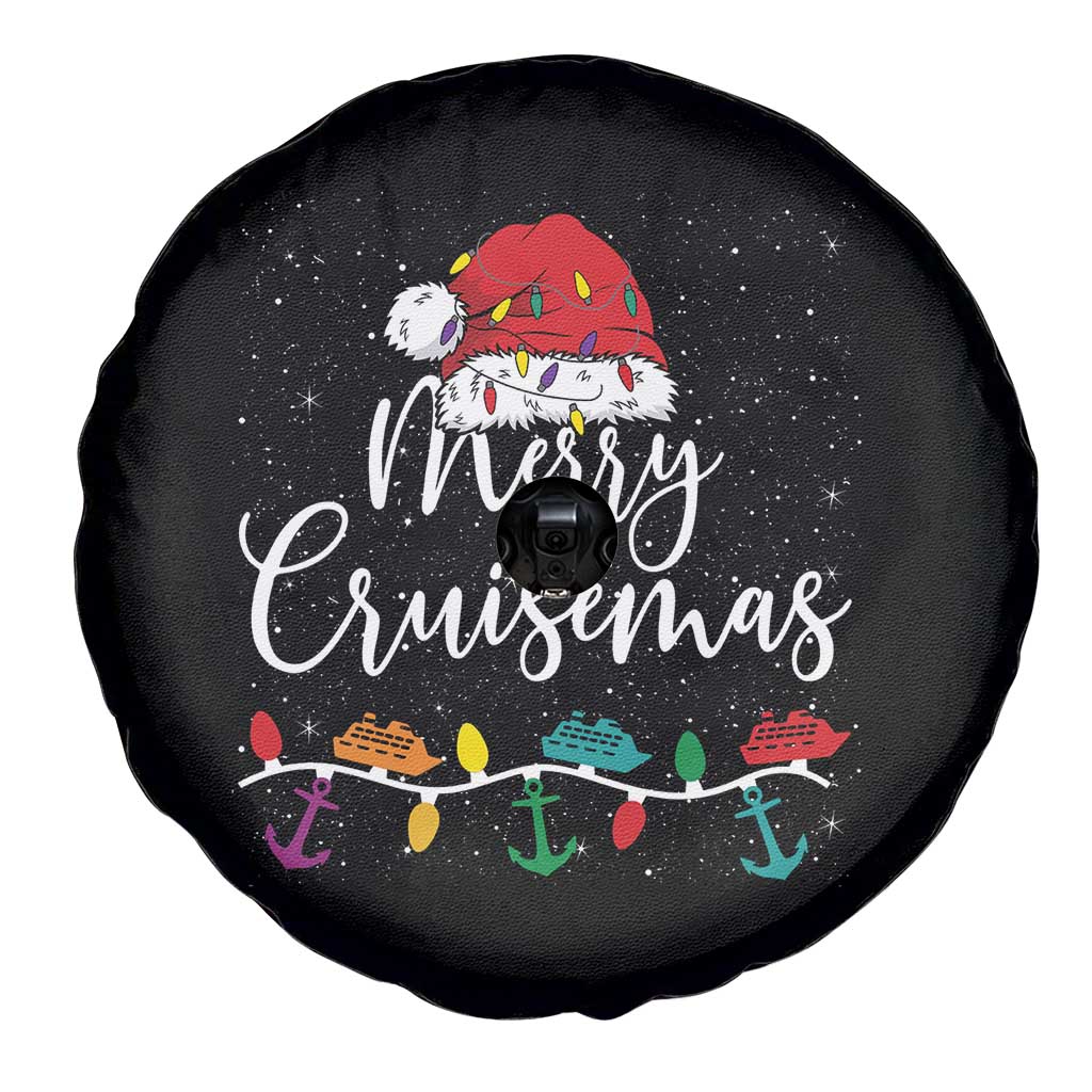 Merry Cruisemas Spare Tire Cover Family Christmas Cruise Holiday Trip TS10 Print Your Wear