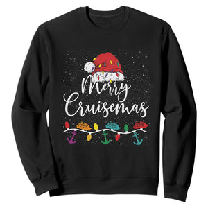 Merry Cruisemas Sweatshirt Family Christmas Cruise Holiday Trip TS10 Black Print Your Wear