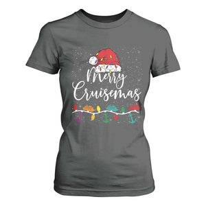 Merry Cruisemas T Shirt For Women Family Christmas Cruise Holiday Trip TS10 Dark Heather Print Your Wear