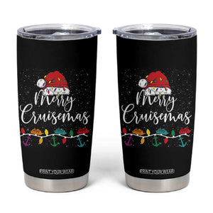 Merry Cruisemas Tumbler Cup Family Christmas Cruise Holiday Trip TS10 Black Print Your Wear