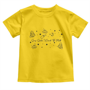 Sorry Santa I Drank The Milk Toddler T Shirt Newborn Baby First Xmas TS10 Daisy Print Your Wear