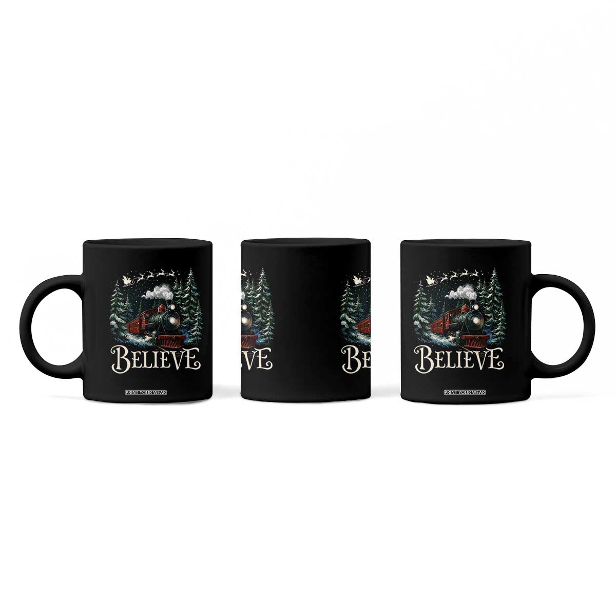 Polar Express Coffee Mug Christmas Believe TS10 Print Your Wear