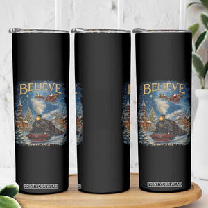 Polar Express Skinny Tumbler Retro Vintage Christmas Believe TS10 Print Your Wear