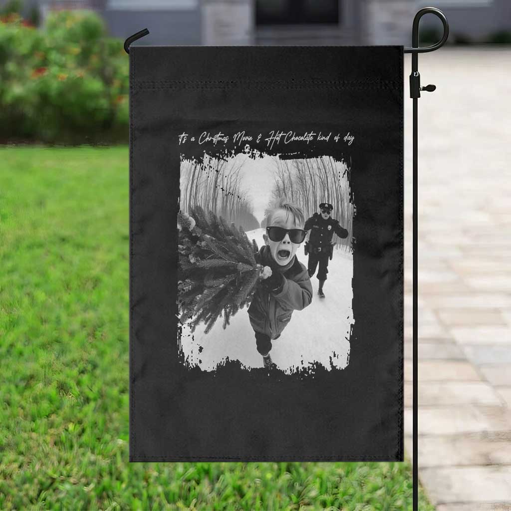 Funny Christmas Movie Garden Flag Funny Kevin Home Xmas Meme Alone TS10 Print Your Wear