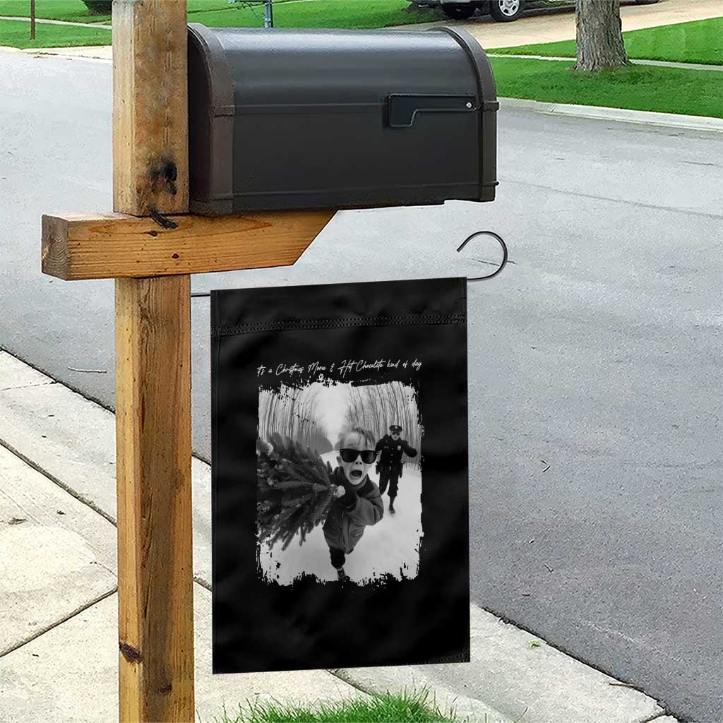 Funny Christmas Movie Garden Flag Funny Kevin Home Xmas Meme Alone TS10 Print Your Wear