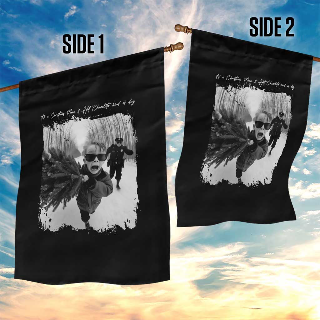 Funny Christmas Movie Garden Flag Funny Kevin Home Xmas Meme Alone TS10 Print Your Wear
