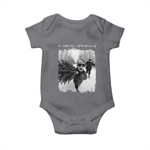 Funny Christmas Movie Baby Onesie Funny Kevin Home Xmas Meme Alone TS10 Charcoal Print Your Wear