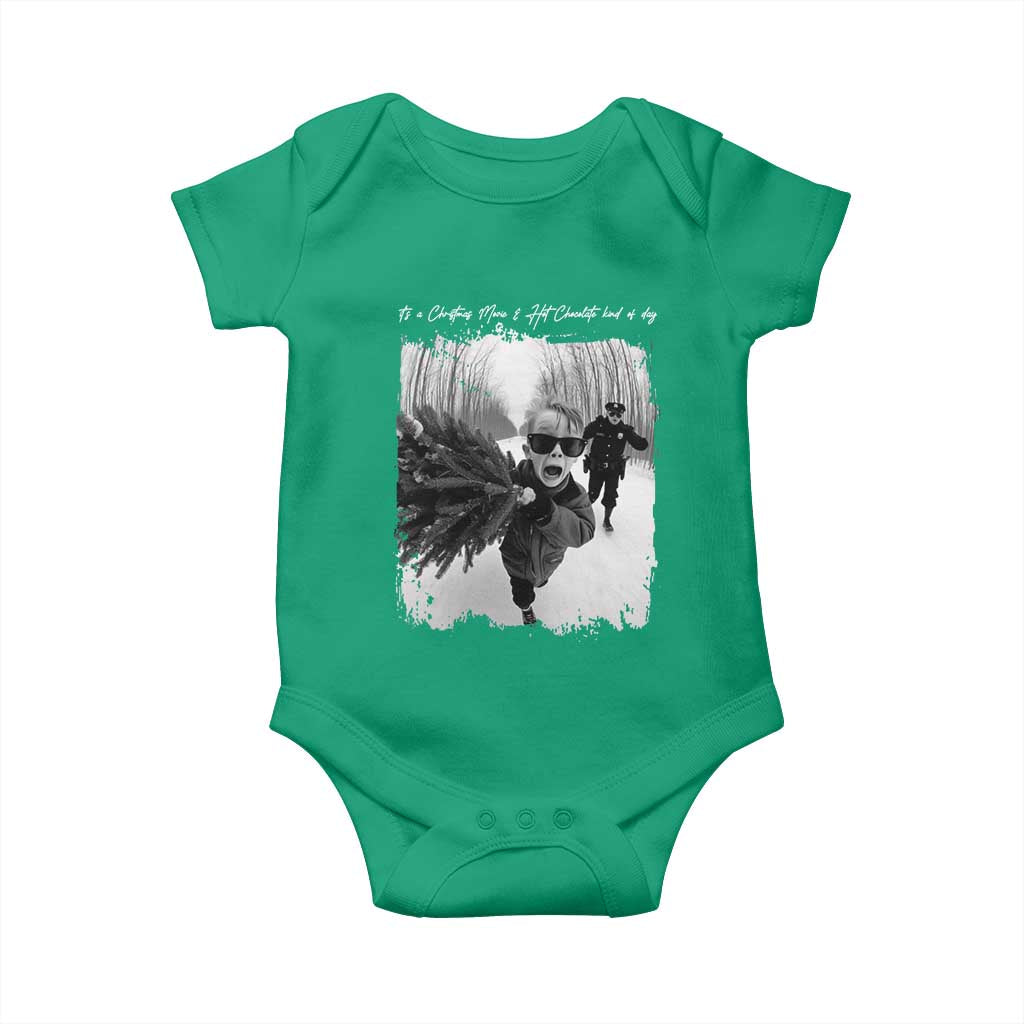 Funny Christmas Movie Baby Onesie Funny Kevin Home Xmas Meme Alone TS10 Irish Green Print Your Wear