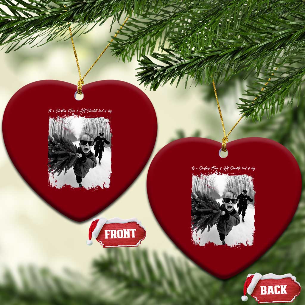 Funny Christmas Movie Ceramic Ornament Funny Kevin Home Xmas Meme Alone TS10 Print Your Wear