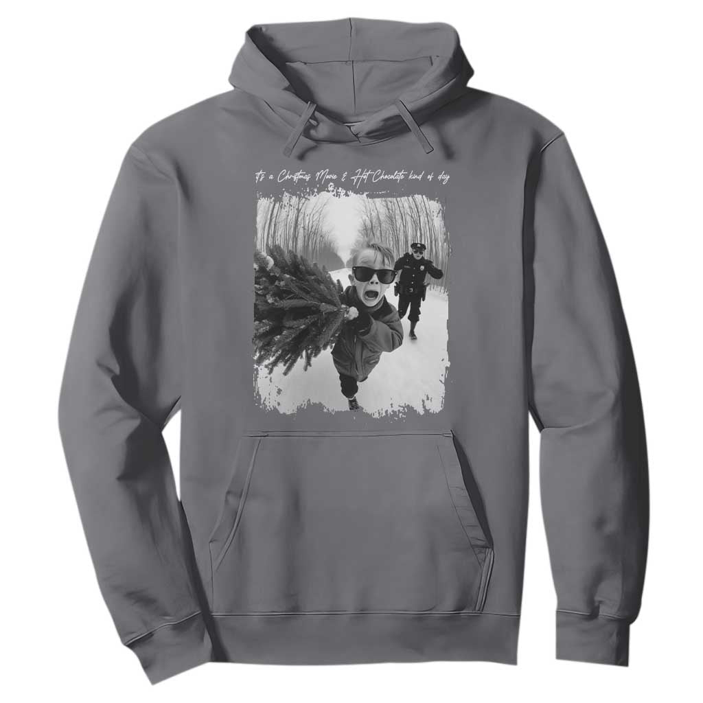 Funny Christmas Movie Hoodie Funny Kevin Home Xmas Meme Alone TS10 Charcoal Print Your Wear