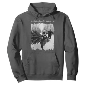 Funny Christmas Movie Hoodie Funny Kevin Home Xmas Meme Alone TS10 Dark Heather Print Your Wear