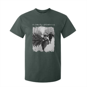 Funny Christmas Movie T Shirt For Kid Funny Kevin Home Xmas Meme Alone TS10 Dark Forest Green Print Your Wear