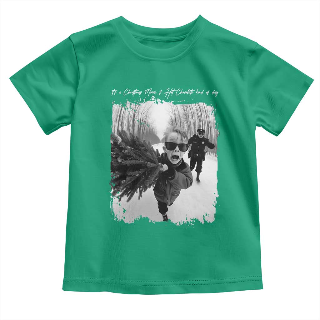 Funny Christmas Movie Toddler T Shirt Funny Kevin Home Xmas Meme Alone TS10 Irish Green Print Your Wear