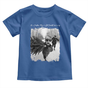 Funny Christmas Movie Toddler T Shirt Funny Kevin Home Xmas Meme Alone TS10 Royal Blue Print Your Wear