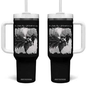 Funny Christmas Movie Tumbler With Handle Funny Kevin Home Xmas Meme Alone TS10 One Size: 40 oz Black Print Your Wear