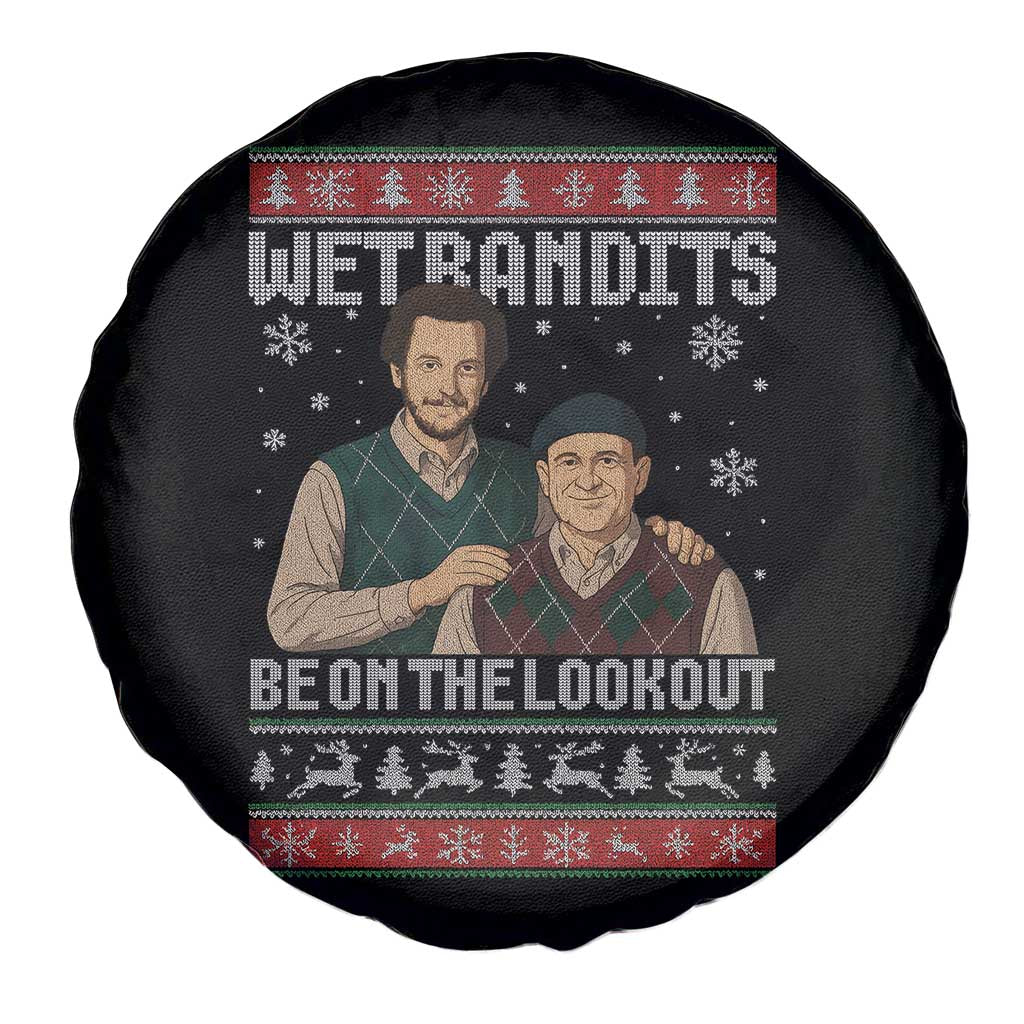 Ugly Christmas Movie Spare Tire Cover Funny Wet Bandits Home Xmas Alone TS10 Print Your Wear