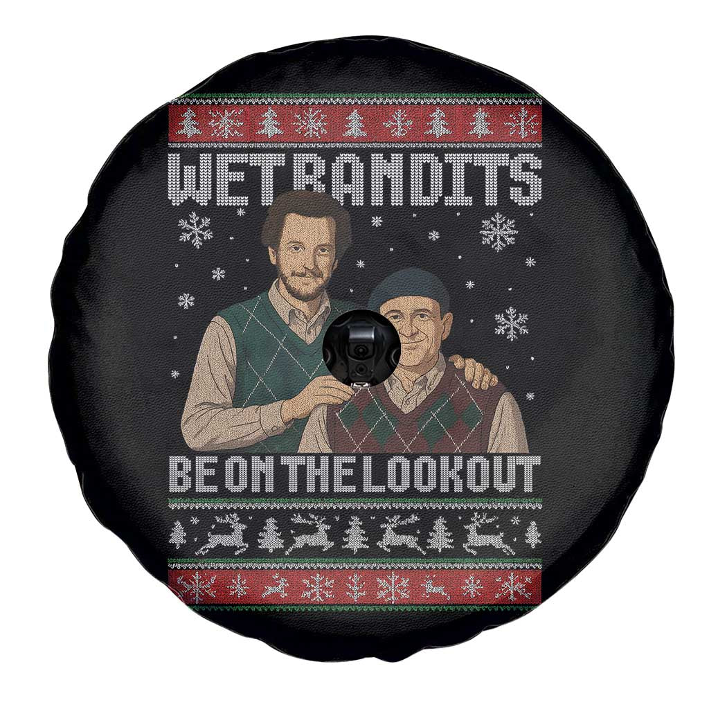 Ugly Christmas Movie Spare Tire Cover Funny Wet Bandits Home Xmas Alone TS10 Print Your Wear