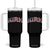 Kirk Tumbler With Handle American Flag Charlie Kirk Last Name Surname Team TS10 One Size: 40 oz Black Print Your Wear