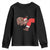 Funny Moo-Deng Christmas Youth Sweatshirt MooDengMas Xmas Baby Pygmy Hippo Cute Zoo For Family Tee TS10 Black Print Your Wear