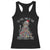 Christmas Racoon Racerback Tank Top I'm Fine Everything Is Fine Xmas Lights TS10 Black Print Your Wear
