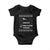 Funny Christmas Santa Baby Onesie Nice Naughty Insufficient Evidence Xmas List TS10 Black Print Your Wear