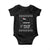 Funny Christmas Santa Baby Onesie Nice Naughty Never Mind I'll Buy My Own Stuff Xmas List TS10 Black Print Your Wear
