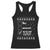 Funny Christmas Santa Racerback Tank Top Nice Naughty Never Mind I'll Buy My Own Stuff Xmas List TS10 Black Print Your Wear