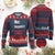 Santa Ugly Christmas Sweater Nice Naughty Insufficient Evidence Xmas List TS10 Burgundy Print Your Wear
