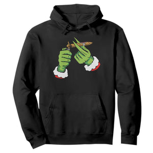 Pothead Christmas Hoodie Cannabis Weed Adult Christmas Party TS10 Black Print Your Wear