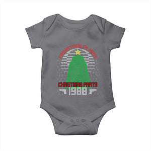 Nakatomi Plaza Christmas Party 1988 Baby Onesie Xmas Gift Funny 80's Die Movie Bruce TS10 Charcoal Print Your Wear