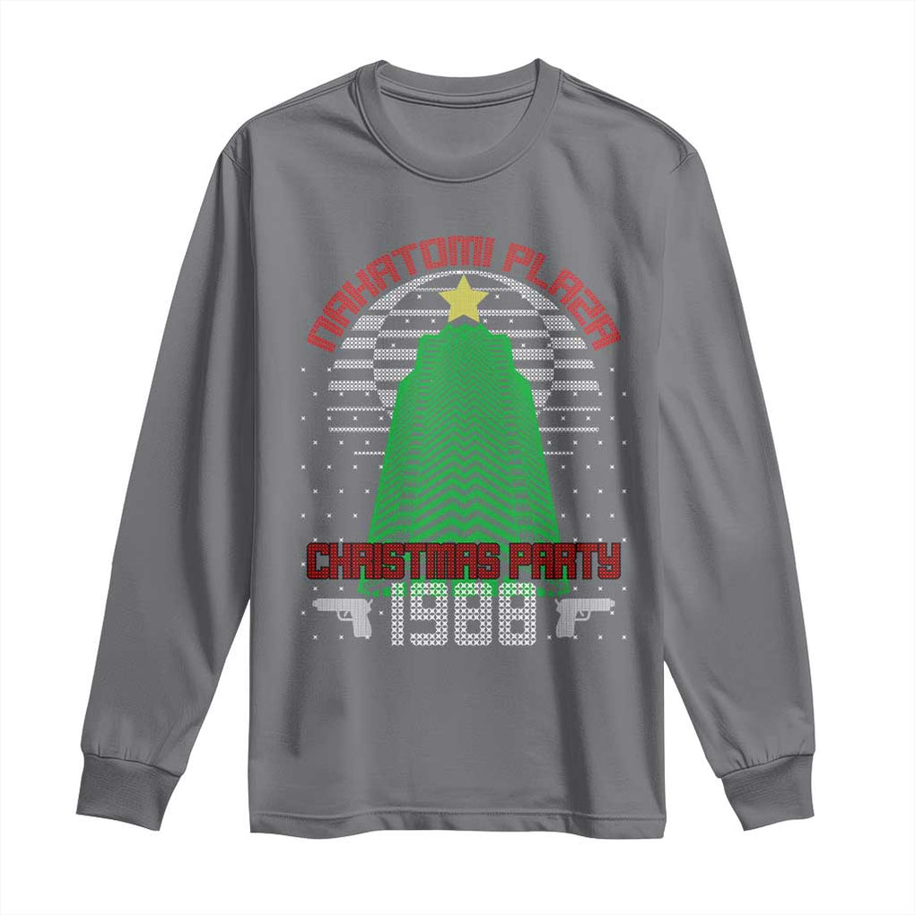 Nakatomi Plaza Christmas Party 1988 Long Sleeve Shirt Xmas Gift Funny 80's Die Movie Bruce TS10 Charcoal Print Your Wear