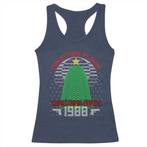 Nakatomi Plaza Christmas Party 1988 Racerback Tank Top Xmas Gift Funny 80's Die Movie Bruce TS10 Navy Print Your Wear