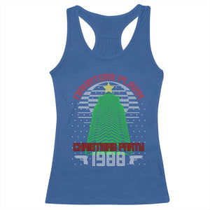 Nakatomi Plaza Christmas Party 1988 Racerback Tank Top Xmas Gift Funny 80's Die Movie Bruce TS10 Royal Blue Print Your Wear