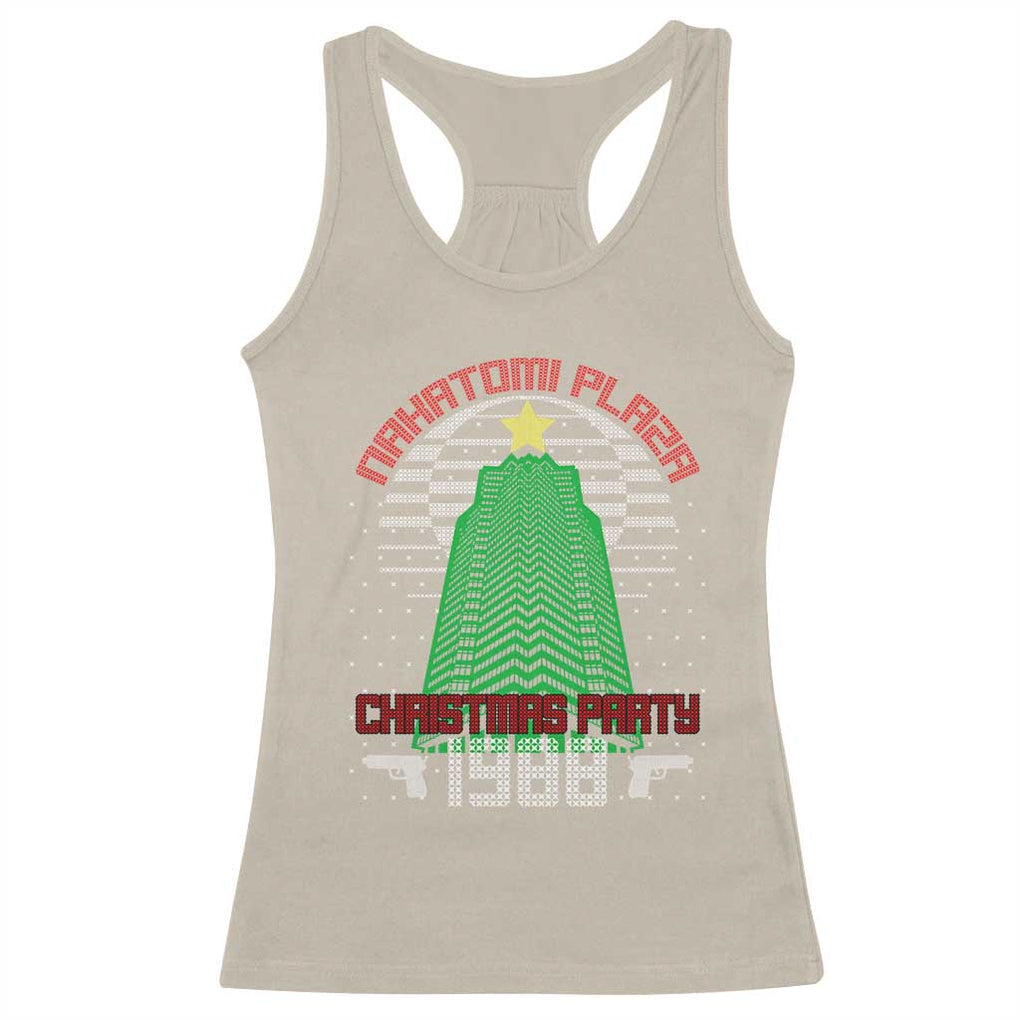 Nakatomi Plaza Christmas Party 1988 Racerback Tank Top Xmas Gift Funny 80's Die Movie Bruce TS10 Sand Print Your Wear