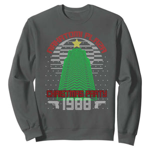 Nakatomi Plaza Christmas Party 1988 Sweatshirt Xmas Gift Funny 80's Die Movie Bruce TS10 Dark Heather Print Your Wear