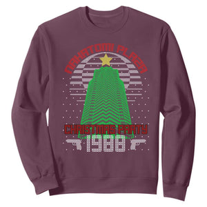 Nakatomi Plaza Christmas Party 1988 Sweatshirt Xmas Gift Funny 80's Die Movie Bruce TS10 Maroon Print Your Wear