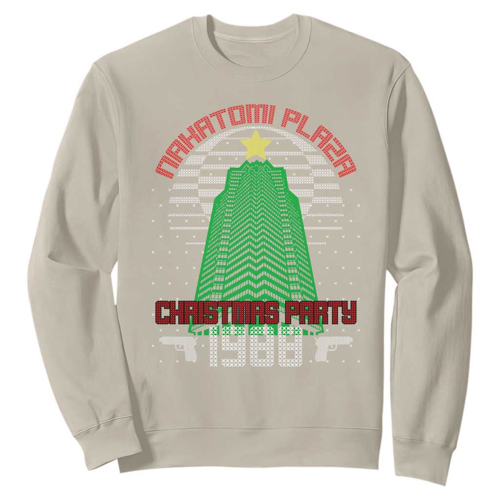 Nakatomi Plaza Christmas Party 1988 Sweatshirt Xmas Gift Funny 80's Die Movie Bruce TS10 Sand Print Your Wear