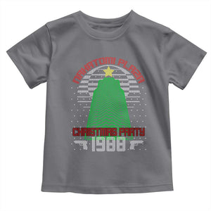 Nakatomi Plaza Christmas Party 1988 Toddler T Shirt Xmas Gift Funny 80's Die Movie Bruce TS10 Charcoal Print Your Wear
