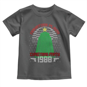 Nakatomi Plaza Christmas Party 1988 Toddler T Shirt Xmas Gift Funny 80's Die Movie Bruce TS10 Dark Heather Print Your Wear